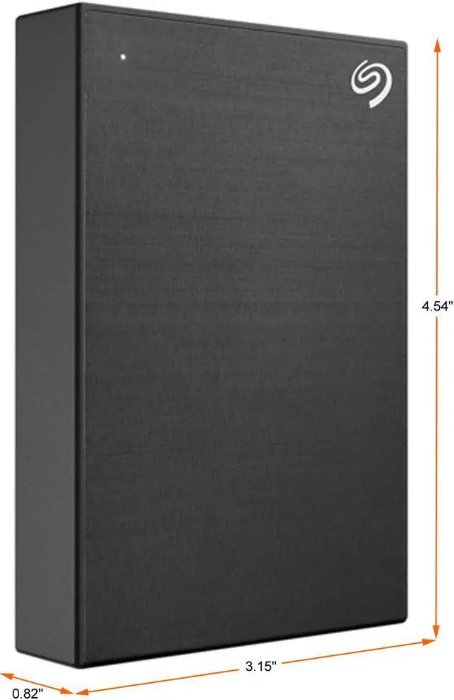 Alt view image 2 of 2 - Seagate 4TB One Touch Portable Hard Drive USB 3.0 Model STKZ4000400 Black