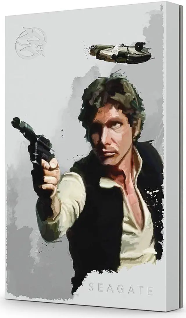 Alt view image 4 of 13 - 2TB FireCuda Special Edition - Han Solo Drive Portable Hard Drive USB 3.2 Gen 1 Model STKL2000413 White