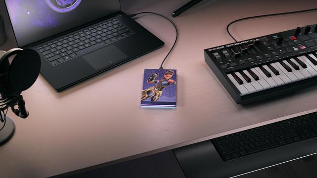 Alt view image 8 of 11 - FireCuda Shuri Special Edition 2TB  Portable External Hard Drive Model STLX2000402