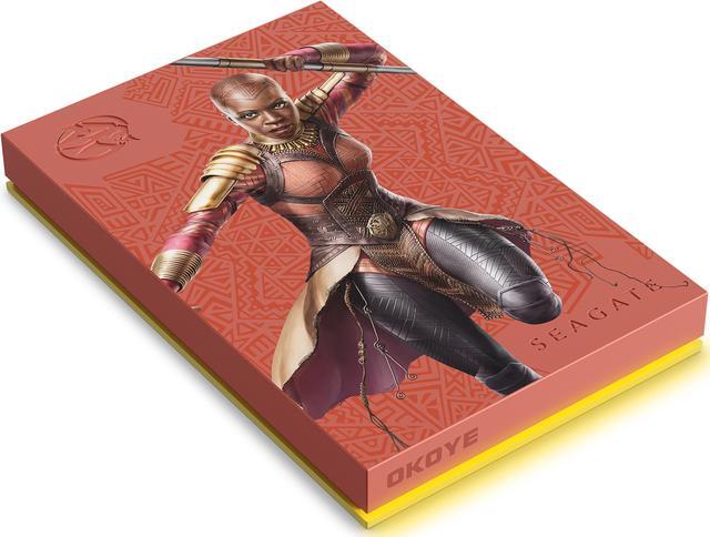 Alt view image 4 of 11 - FireCuda Okoye Special Edition 2TB Portable External Hard Drive Model STLX2000403