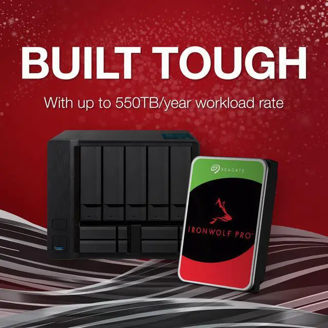 Alt view image 4 of 8 - Seagate IronWolf Pro 22TB Enterprise NAS Internal HDD – CMR 3.5in SATA 6Gb/s 7200 RPM (ST22000NT001)