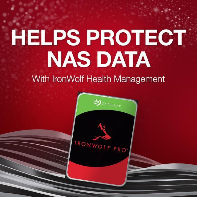 Alt view image 6 of 8 - Seagate IronWolf Pro 22TB Enterprise NAS Internal HDD – CMR 3.5in SATA 6Gb/s 7200 RPM (ST22000NT001)