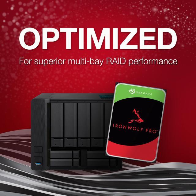 Alt view image 5 of 8 - Seagate IronWolf Pro 22TB Enterprise NAS Internal HDD – CMR 3.5in SATA 6Gb/s 7200 RPM (ST22000NT001)