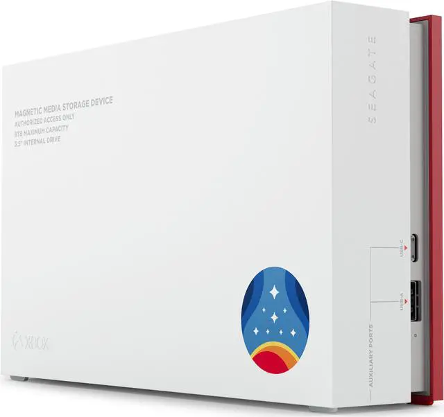 Alt view image 4 of 5 - Seagate Starfield SE Game Hub 8TB External HDD - USB 3.2 RGB LED (STMK8000400)