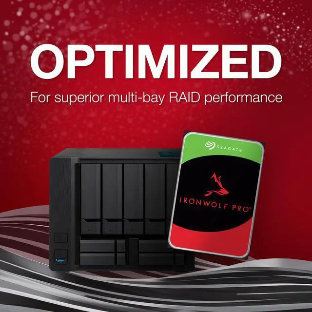 Alt view image 7 of 7 - Seagate IronWolf Pro ST24000NT002 24TB 7200 RPM 512MB Cache SATA 6.0Gb/s 3.5" Internal Hard Drive
