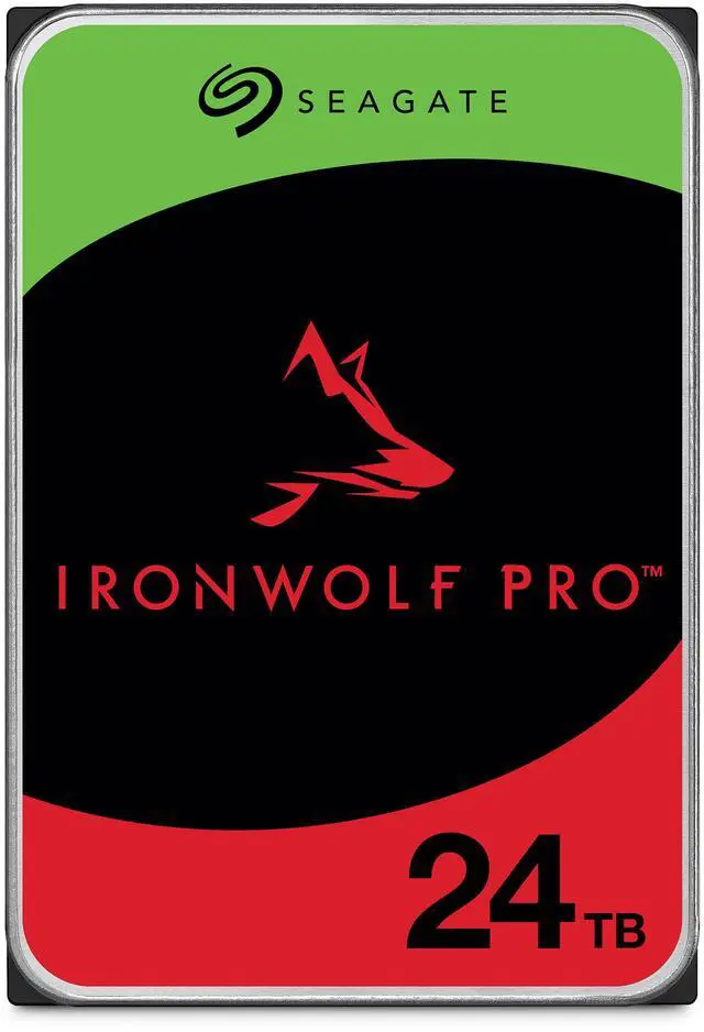 Main image of Seagate IronWolf Pro ST24000NT002 24TB 7200 RPM 512MB Cache SATA 6.0Gb/s 3.5" Internal Hard Drive