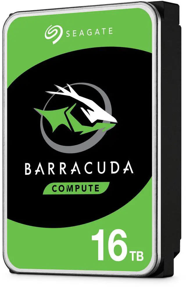 Alt view image 2 of 4 - Seagate BarraCuda ST16000DM001 16TB 7200 RPM 512MB Cache SATA 6.0Gb/s 3.5" Internal Hard Drive Bare Drive