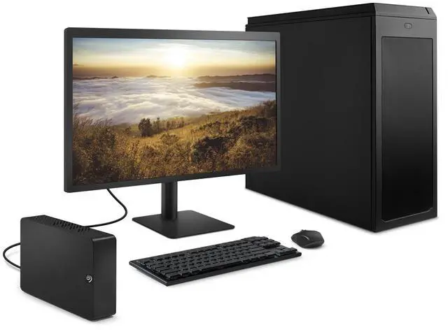 Alt view image 4 of 5 - Seagate Expansion 26TB USB 3.0 Desktop Hard Drive STKP26000400 Black
