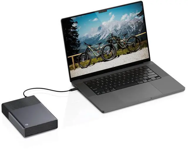 Alt view image 10 of 12 - Seagate One Touch 20TB External Hard Drive Desktop HDD - USB-C compatible with most Windows and macOS, Rescue Recovery (STNB20000400)