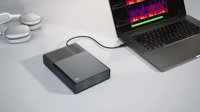 Alt view image 11 of 12 - Seagate One Touch 20TB External Hard Drive Desktop HDD - USB-C compatible with most Windows and macOS, Rescue Recovery (STNB20000400)
