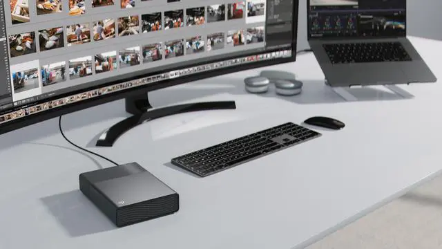 Alt view image 12 of 12 - Seagate One Touch 20TB External Hard Drive Desktop HDD - USB-C compatible with most Windows and macOS, Rescue Recovery (STNB20000400)