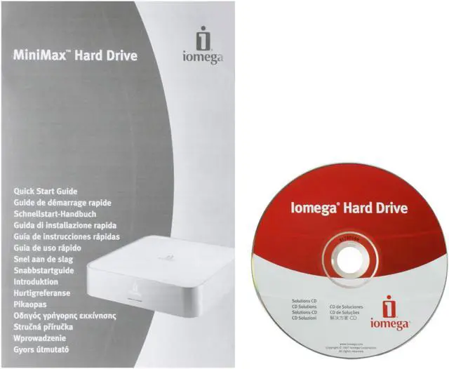 Alt view image 6 of 7 - iomega MINIMAX 500GB 7200 RPM 3.5" USB 2.0 / Firewire400 External Hard Drive Model 33746