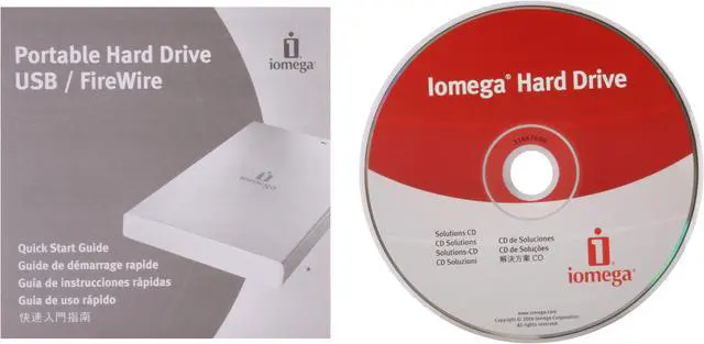 Alt view image 6 of 7 - iomega Portable 33749 Hard Drive, FireWire 400/USB 2.0, 160GB