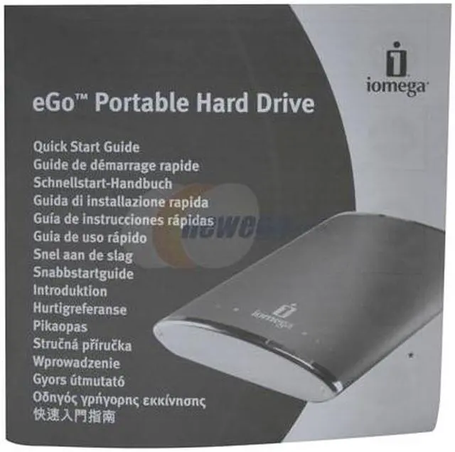 Alt view image 4 of 6 - iomega eGo Portable 33832 Hard Drive, USB 2.0, 160GB Cherry Red