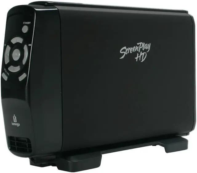 Alt view image 2 of 8 - iomega 34200 ScreenPlay HD Multimedia Drive, USB 2.0/AV, 500GB