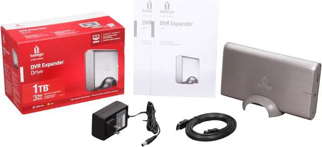 Alt view image 5 of 5 - iomega 1TB eSATA 3.5" DVR Expander Drive 34508