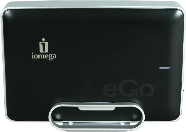 Alt view image 3 of 6 - iomega eGo Desktop 1TB USB 2.0 3.5" External Hard Drive 34836 Jet Black