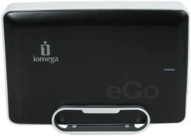 Alt view image 3 of 4 - iomega eGo Desktop 2TB USB 2.0 3.5" External Hard Drive 34823 Jet Black