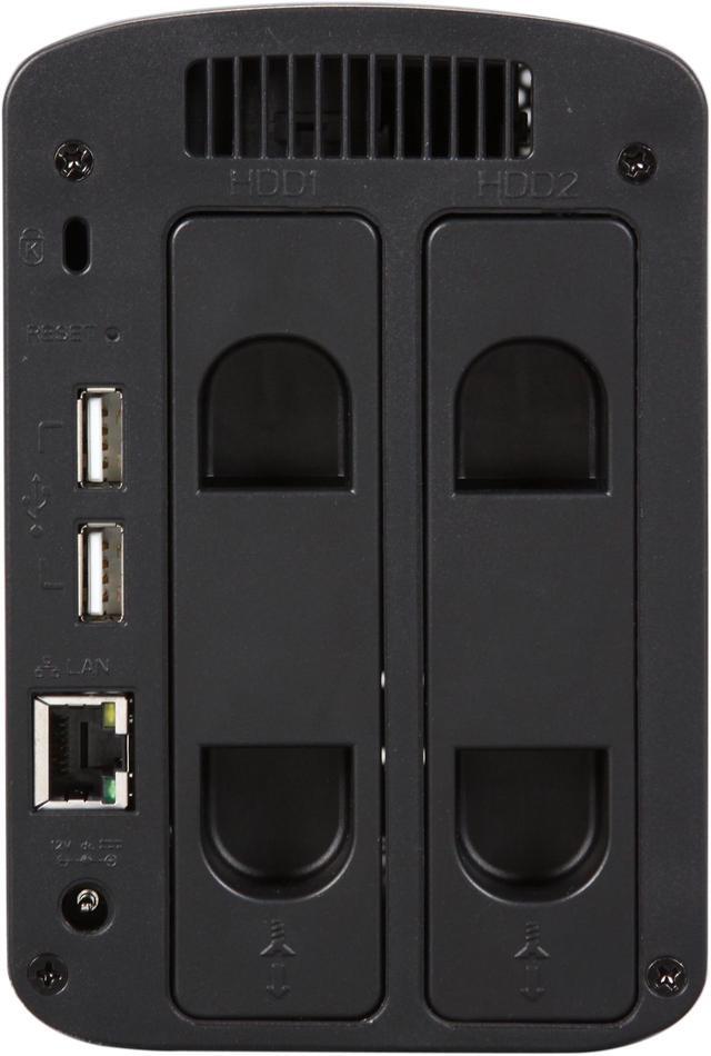 Alt view image 4 of 5 - iomega 35427 2TB StorCenter ix2-200 Network Storage, Cloud Edition
