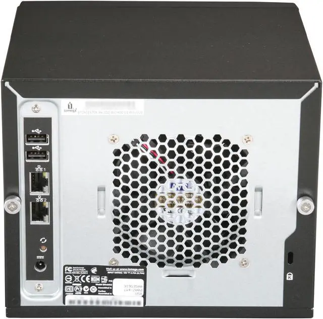 Alt view image 4 of 8 - iomega 35436 4TB StorCenter ix4-200d Network Storage, Cloud Edition 4TB