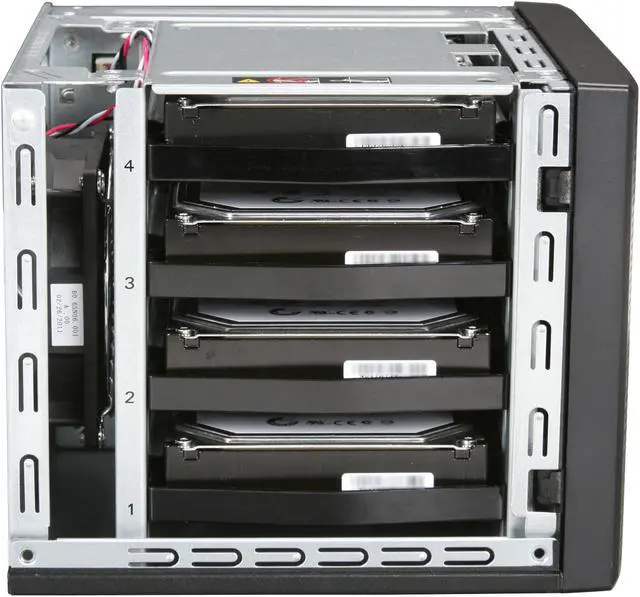 Alt view image 5 of 8 - iomega 35436 4TB StorCenter ix4-200d Network Storage, Cloud Edition 4TB