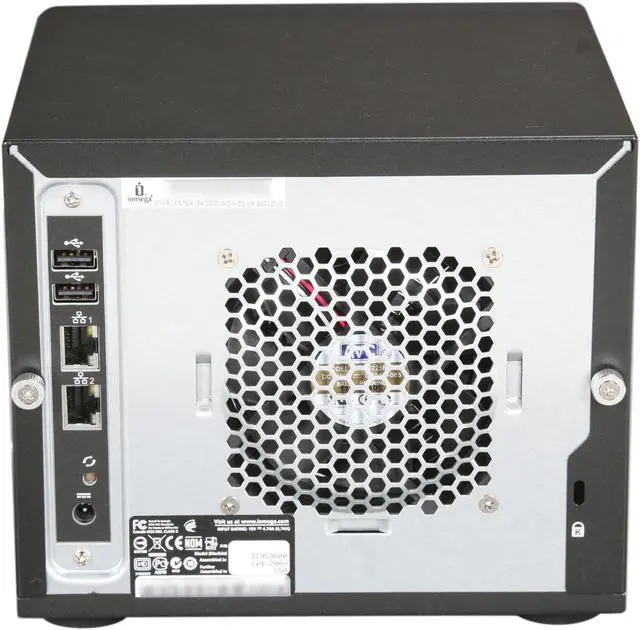 Alt view image 4 of 8 - iomega 35439 8TB StorCenter ix4-200d Network Storage, Cloud Edition 8TB