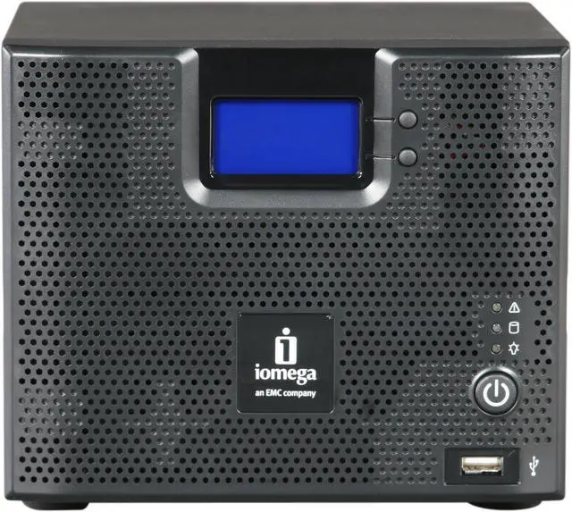 Alt view image 2 of 8 - iomega 34791 12TB StorCenter ix4-200d Network Storage, Cloud Edition 12TB