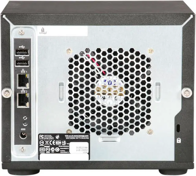 Alt view image 4 of 8 - iomega 34791 12TB StorCenter ix4-200d Network Storage, Cloud Edition 12TB