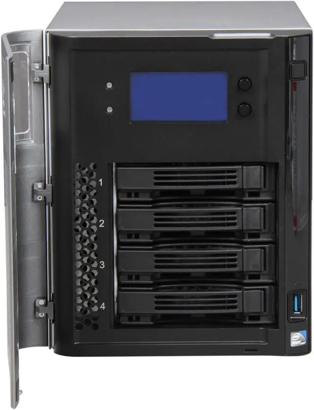 Alt view image 2 of 9 - iomega 35098 Diskless System StorCenter px4-300d Network Storage