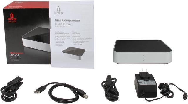 Alt view image 6 of 6 - iomega 3TB USB 2.0 / Firewire800 Mac Companion Hard Drive Model 35198