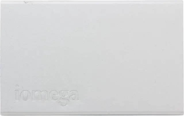 Alt view image 2 of 5 - iomega Helium 1TB USB 2.0 2.5" Portable Hard Drive 35423 Silver