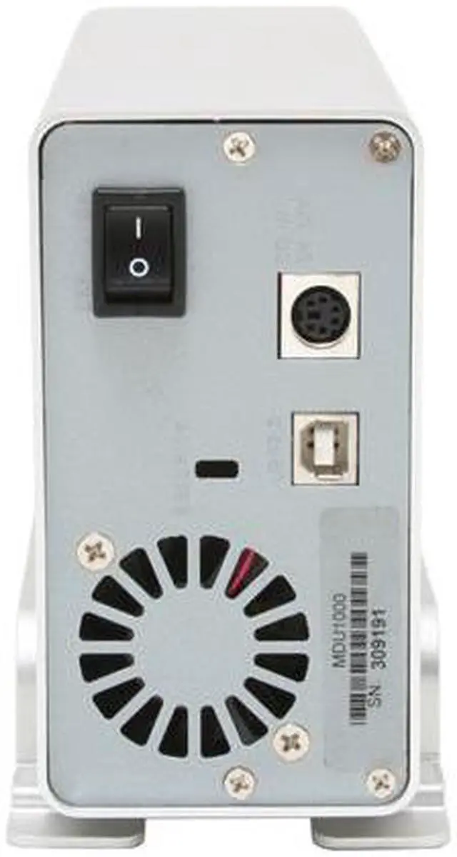 Alt view image 2 of 4 - Fantom Drives G-Force MegaDisk 1TB USB 2.0 3.5" External Hard Drive MDU1000