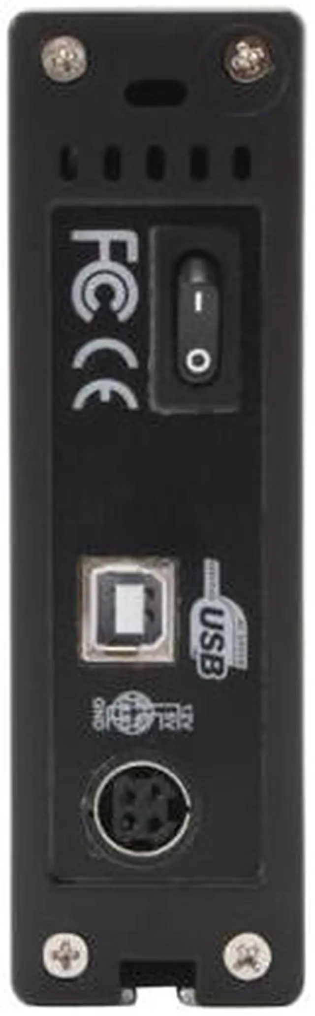 Alt view image 3 of 5 - Fantom Drives Titanium-II 500GB USB 2.0 3.5" External Hard Drive TFD500U16