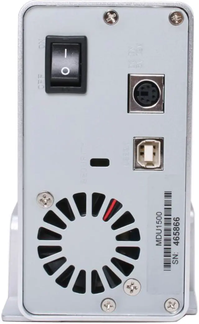 Alt view image 3 of 5 - Fantom Drives G-Force MegaDisk 1.5TB USB 2.0 3.5" External Hard Drive MDU1500
