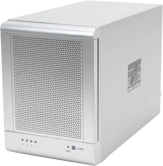 Alt view image 2 of 11 - MicroNet SR4 2TB eSATA 3.5" External Hard Drive with 2-port PCI-Express Card SR42000E
