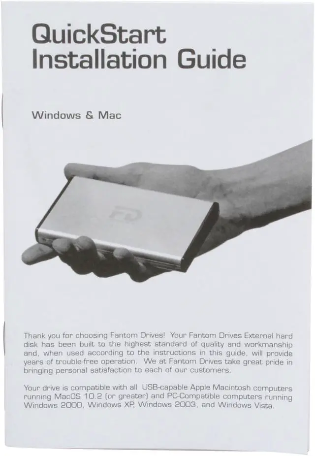 Alt view image 6 of 7 - Fantom Drives 160GB USB 2.0 2.5" External Hard Drive MTT160