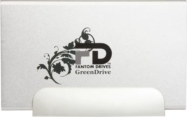 Alt view image 3 of 7 - Fantom Drives GreenDrive II 1TB USB 2.0 / eSATA 3.5" External Hard Drive with NTI Shadow 4 Backup Software GDII1000EU