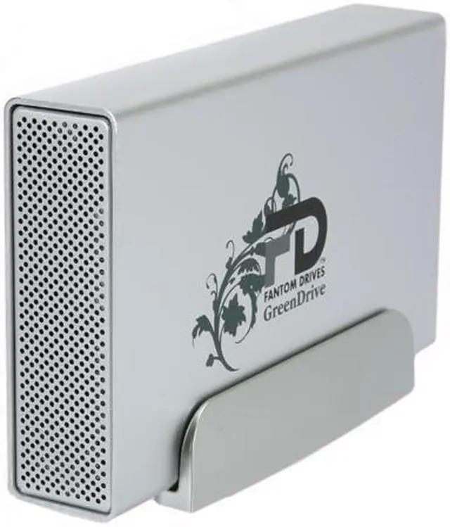 Main image of Fantom Drives GreenDrive Quad Interface 1TB USB 2.0 / eSATA / Firewire 400/800 3.5" External Hard Drive w/NTI SHADOW 4 Backup Software GD1000Q