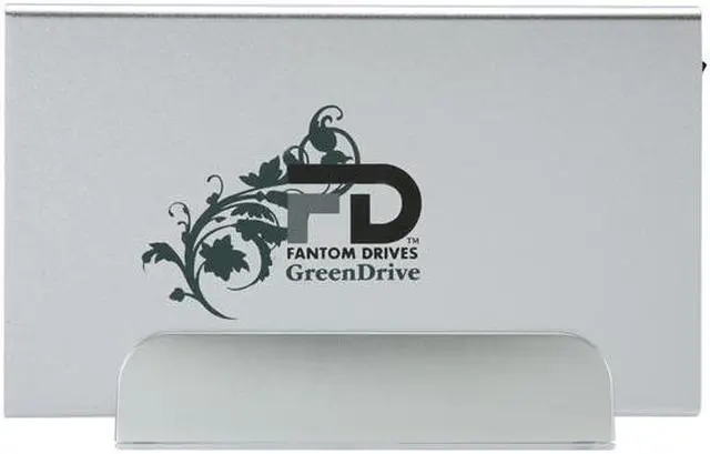 Alt view image 4 of 6 - Fantom Drives GreenDrive Quad Interface 1TB USB 2.0 / eSATA / Firewire 400/800 3.5" External Hard Drive w/NTI SHADOW 4 Backup Software GD1000Q