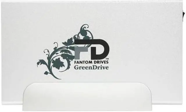 Alt view image 3 of 5 - Fantom Drives GreenDrive Quad Interface 2TB 3.5" USB 2.0 / eSATA / Firewire 400/800 External Hard Drive w/NTI SHADOW 4 Backup Software Model GD2000Q