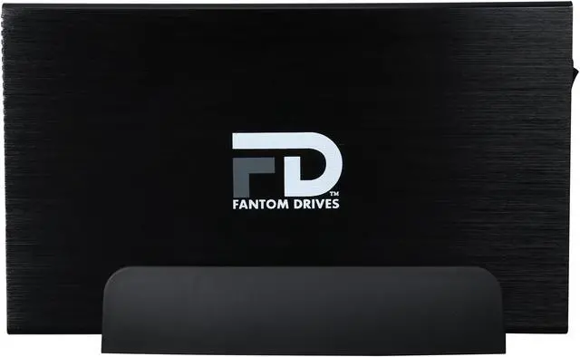 Alt view image 4 of 5 - Fantom Drives G-Force3 Pro 3TB USB 3.0 Aluminum Desktop External Hard Drive GF3B3000UP Black