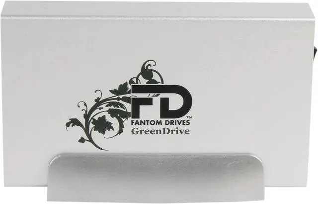Alt view image 3 of 5 - Fantom Drives GreenDrive 4TB USB 2.0 / eSATA External Hard Drive GD4000EU