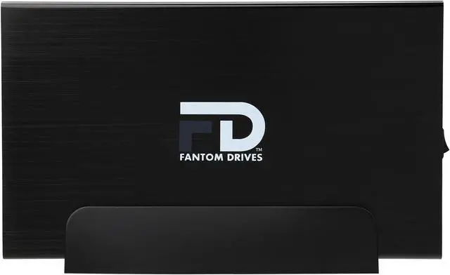 Alt view image 3 of 6 - Fantom Drives G-Force 6TB USB 3.0 / eSATA External Aluminum Desktop External Hard Drive GF3B6000EU Black