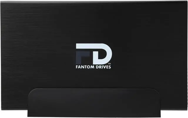 Alt view image 5 of 6 - Fantom Drives G-Force 6TB USB 3.0 / eSATA External Aluminum Desktop External Hard Drive GF3B6000EU Black
