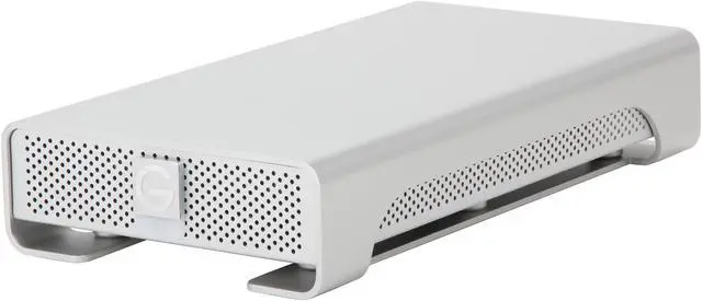 Main image of G-Technology G-Drive(Gen 4) 2TB 7200 RPM Professional High-Performance EXternal Hard Drive eSATA/ USB 2.0/ Firewire800 Silver (0G00203)