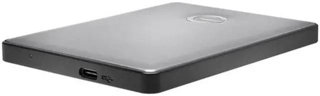 Alt view image 7 of 7 - G-Technology 4TB G-DRIVE mobile USB-C Portable External Hard Drive, USB 3.1 Gen 1, Space Gray (0G10347)
