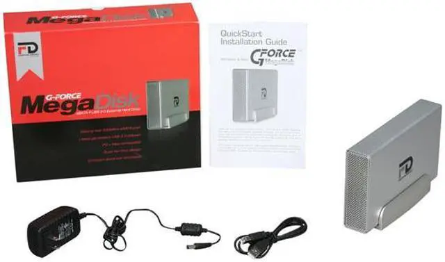 Alt view image 5 of 5 - Fantom Drives G-Force 1TB USB 2.0 / eSATA 3.5" External Hard Drive GF1000EU16