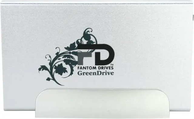 Alt view image 4 of 6 - Fantom Drives GreenDrive Pro 2TB USB 2.0 / eSATA 3.5" External Hard Drive GDP2000EU
