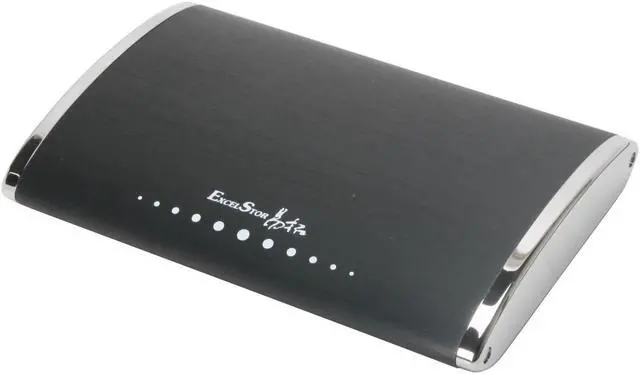 Main image of EXCELSTOR GStor Wave 160GB USB 2.0 2.5" External Hard Drive (BLACK) GSMS5160-001