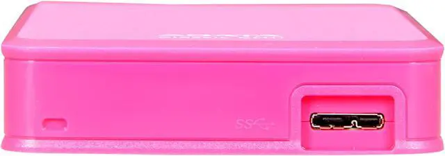 Alt view image 2 of 5 - ADATA CH11 500GB USB 3.0 2.5" External Hard Drive ACH11-500GU3-CPK Pink